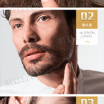 4 Pcs/set Barbe Beard Hair Growth Set