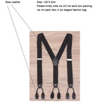 New Man's Suspenders Real Leather