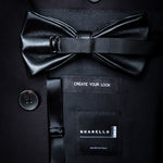 Original Design Natural Bird's Feather Exquisite Bow Tie
