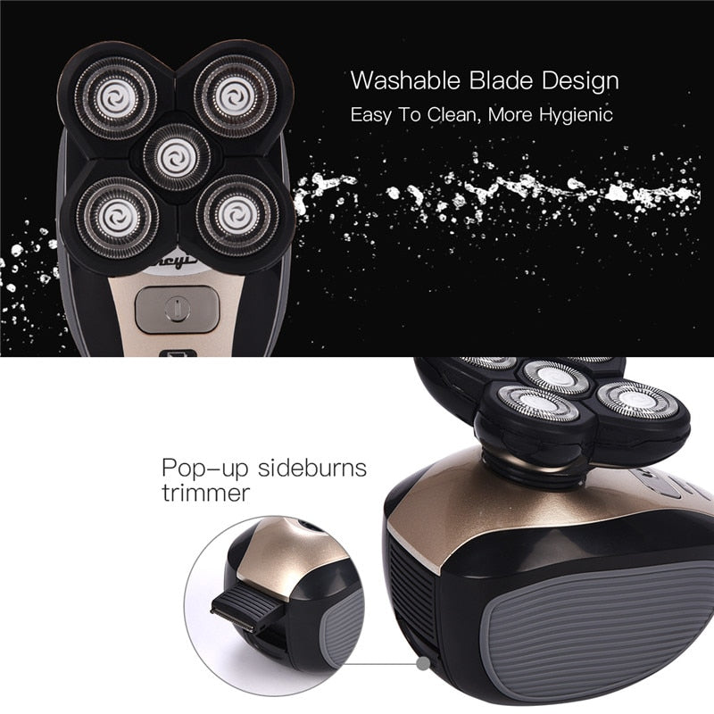 5 Heads Electric Shaver