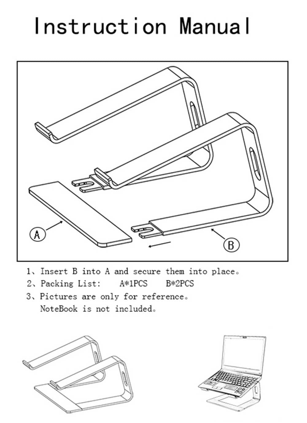 Laptop Stand Holder