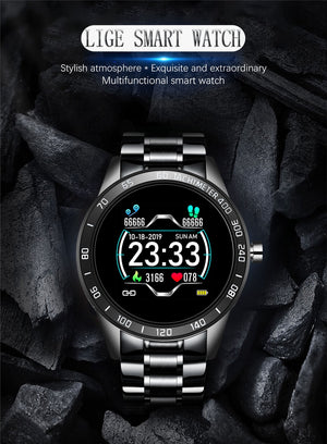 Steel Band Smart Watch for Men