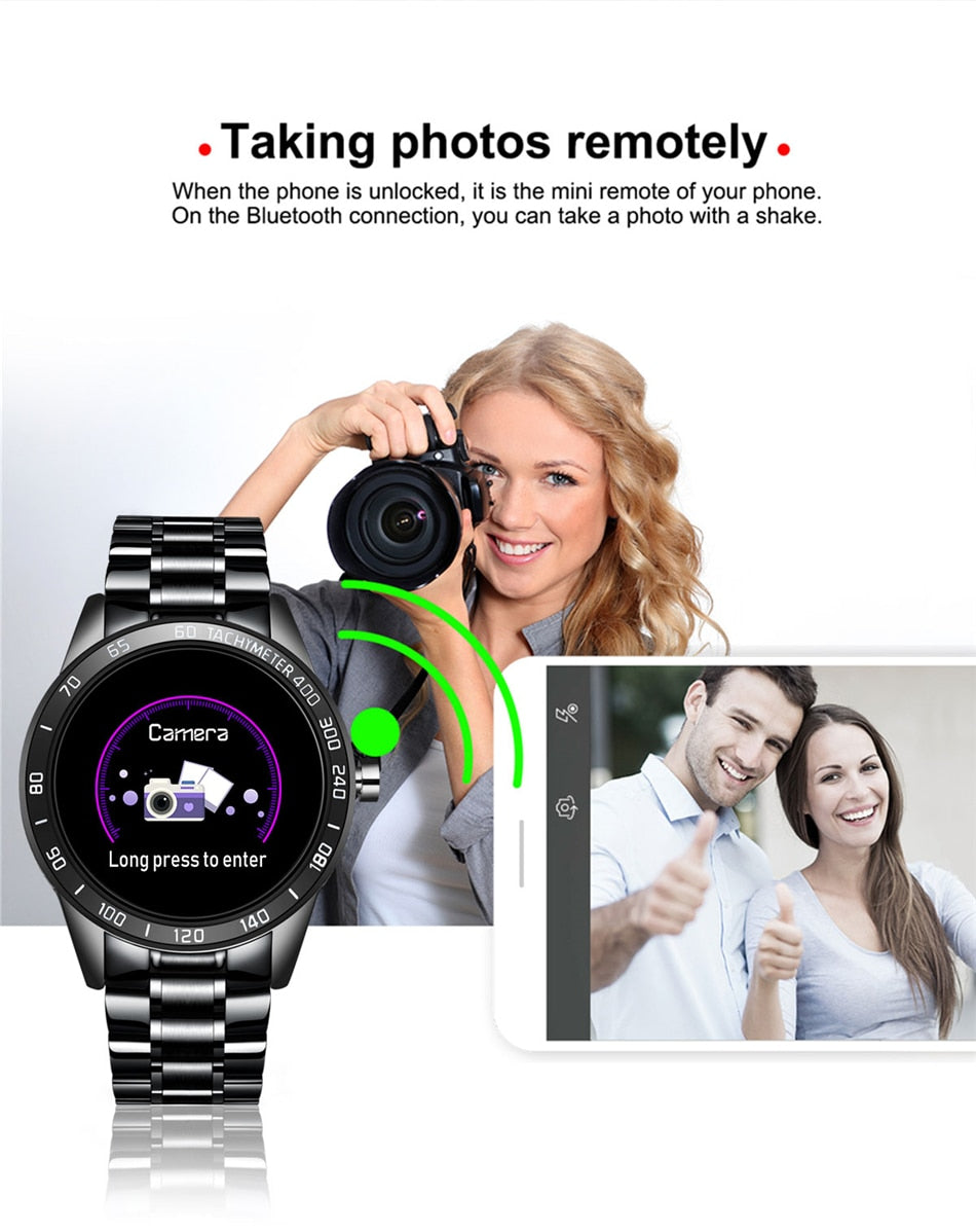 Steel Band Smart Watch for Men