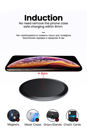 15 W Fast QI Wireless Charger