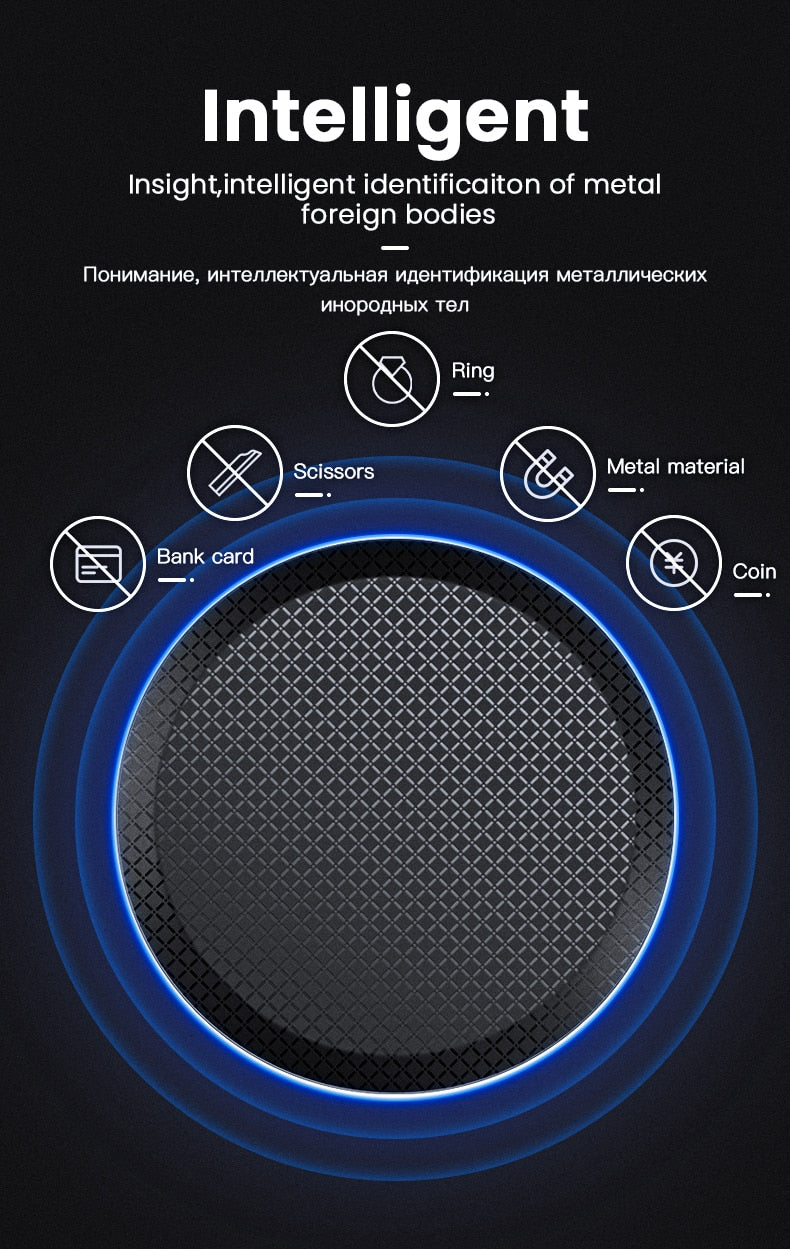 15 W Fast QI Wireless Charger