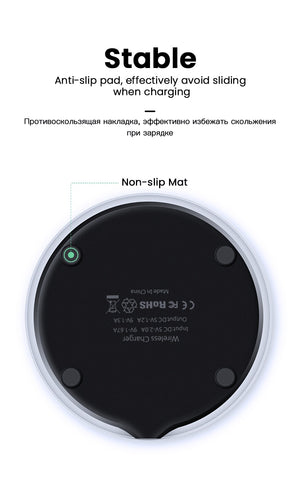 15 W Fast QI Wireless Charger