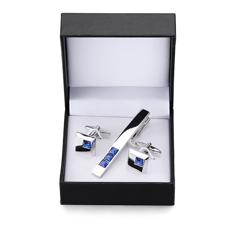 Silver Cufflinks Set