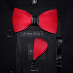 Original Design Natural Bird's Feather Exquisite Bow Tie