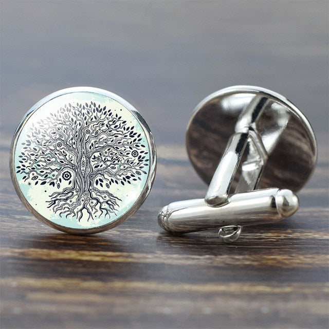 Tree of Life Cufflinks for Men