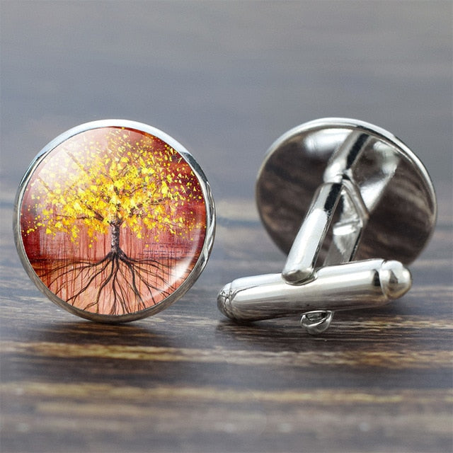 Tree of Life Cufflinks for Men