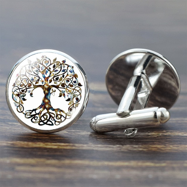 Tree of Life Cufflinks for Men