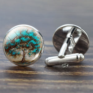 Tree of Life Cufflinks for Men