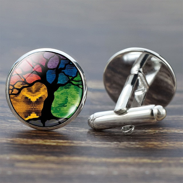 Tree of Life Cufflinks for Men