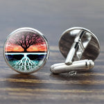 Tree of Life Cufflinks for Men