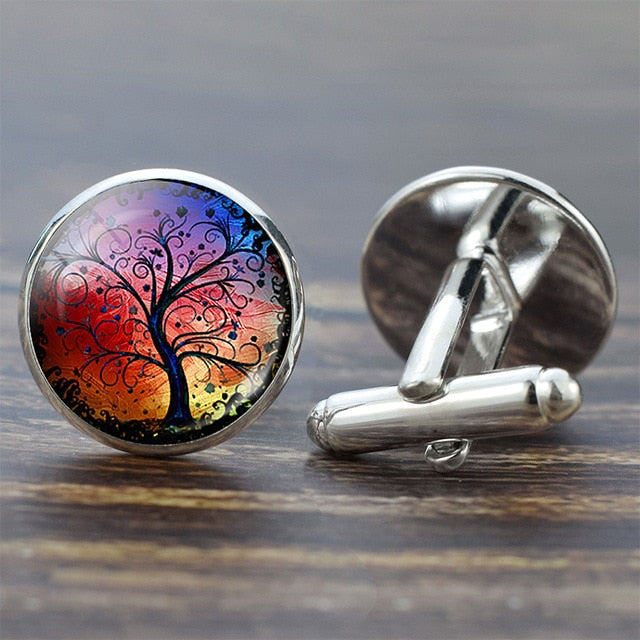 Tree of Life Cufflinks for Men