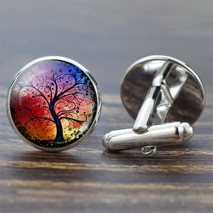 Tree of Life Cufflinks for Men
