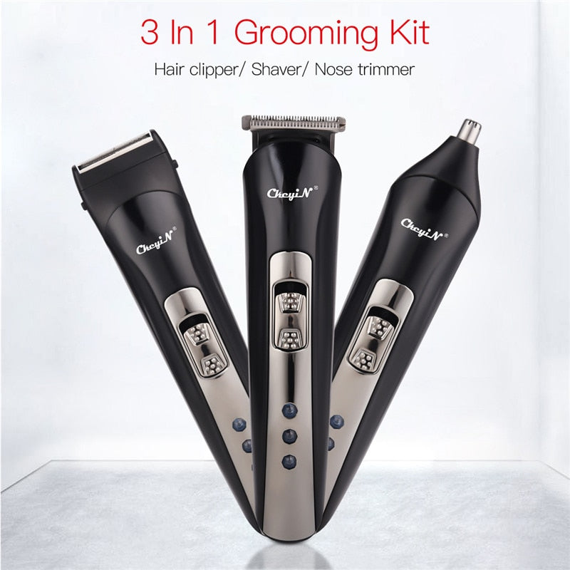 3 in 1 Electric Haircut Grooming Kit