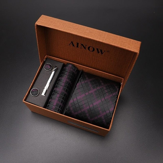 luxury tie set gift box for men