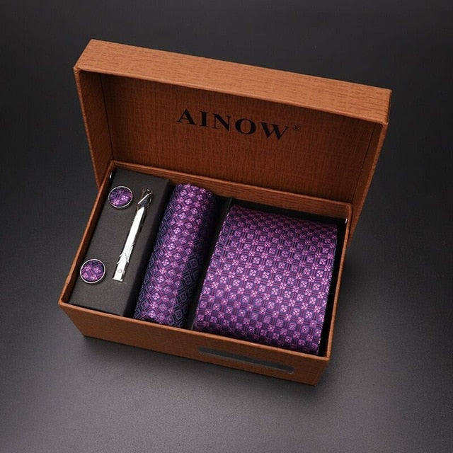 luxury tie set gift box for men