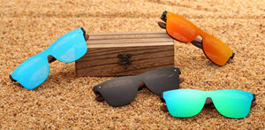 Wood Polarized Men's Sunglasses