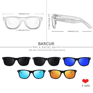 Wood Polarized Men's Sunglasses