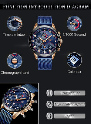 Top Brand Luxury Wristwatch