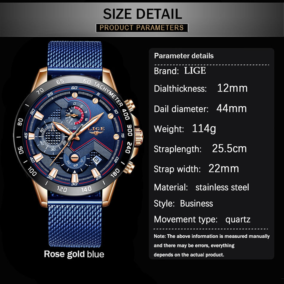 Top Brand Luxury Wristwatch