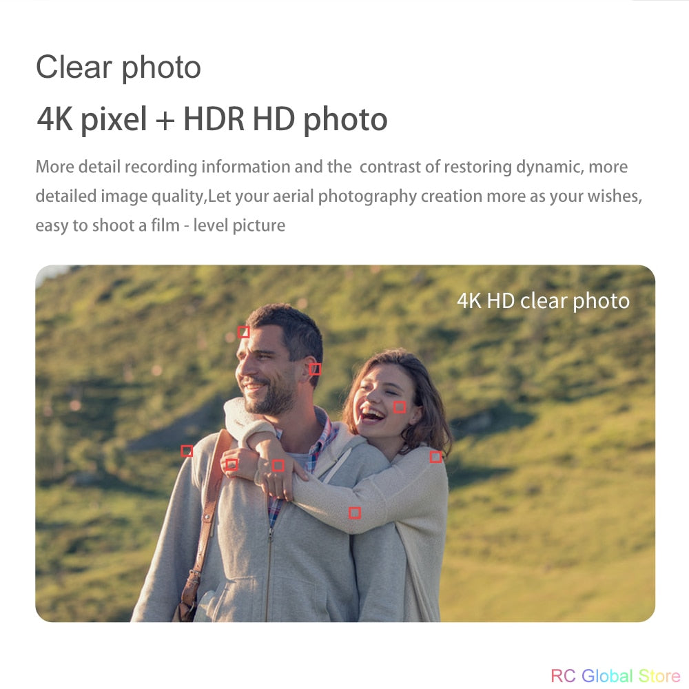 Mini RC Drone with 4K HD Camera