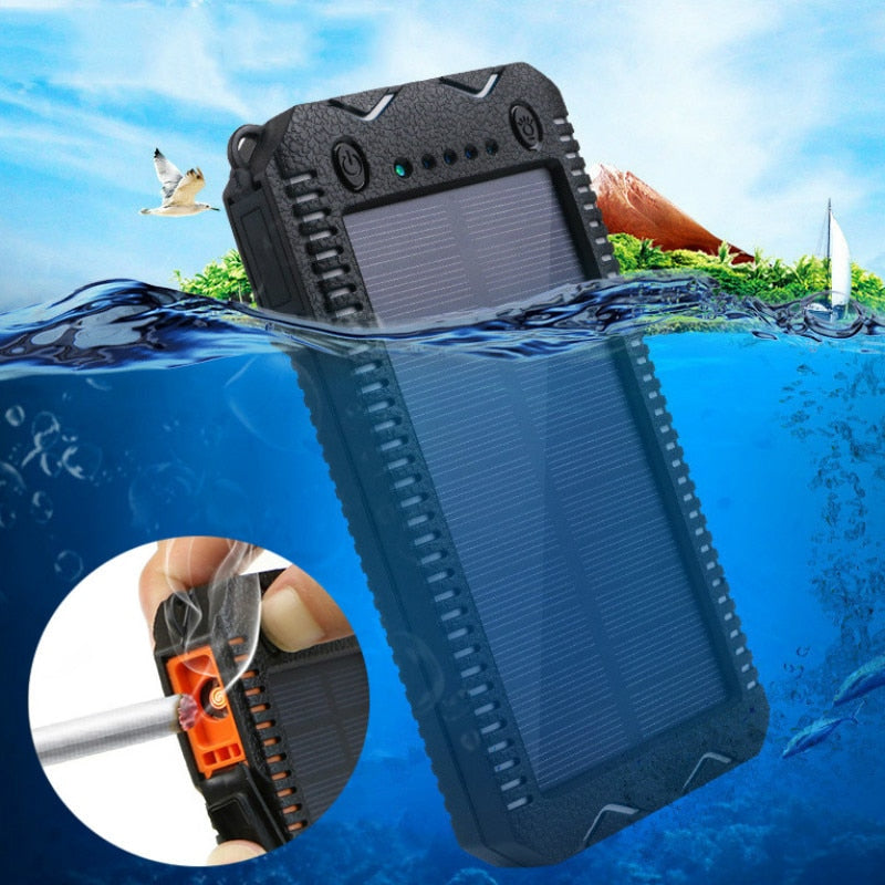 45000mAh High-Capacity Solar Power Bank