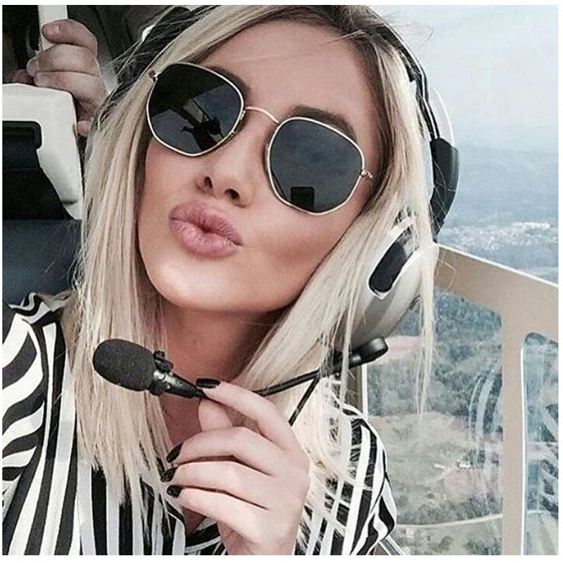 Unisex Square Sunglasses