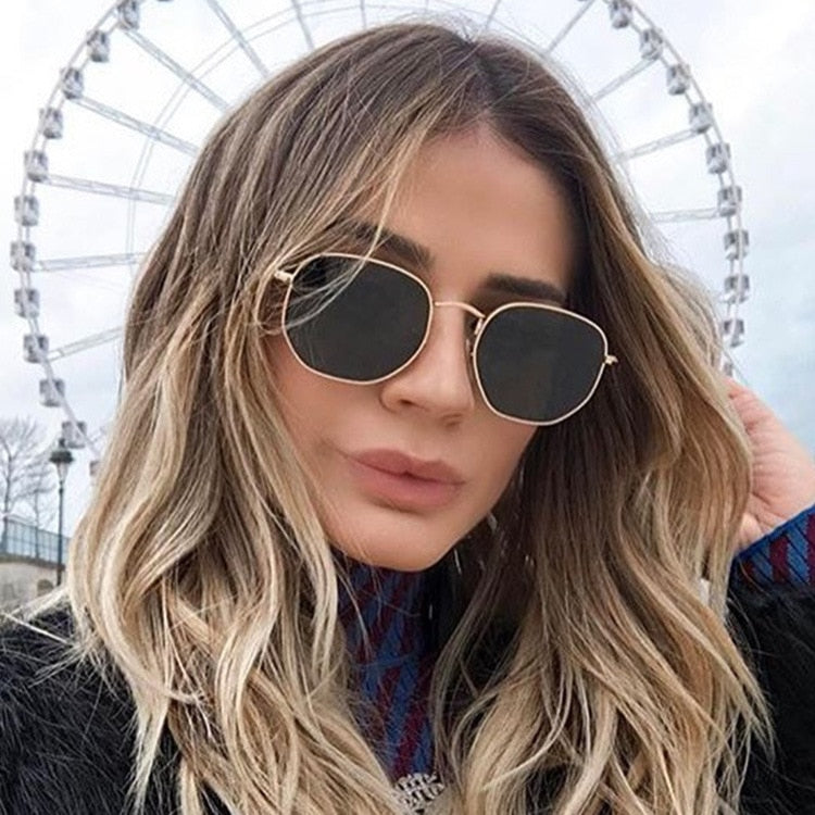 Unisex Square Sunglasses