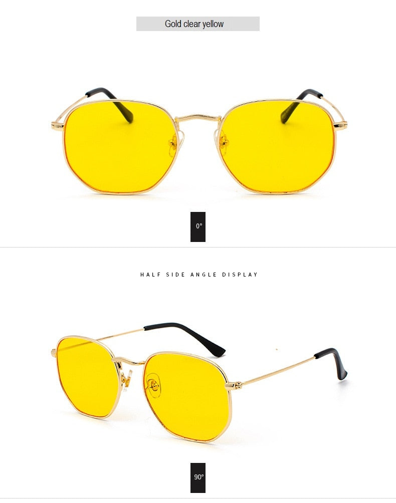 Unisex Square Sunglasses