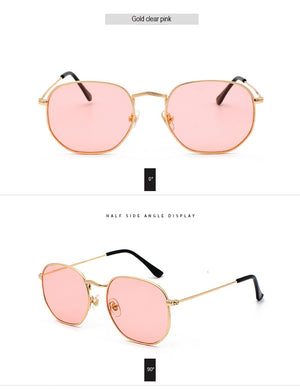 Unisex Square Sunglasses