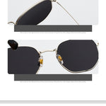 Unisex Square Sunglasses