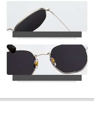 Unisex Square Sunglasses