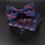 Solid Polyester Polka Dots Bow tie