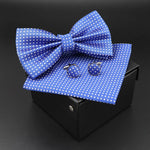 Solid Polyester Polka Dots Bow tie