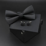 Solid Polyester Polka Dots Bow tie