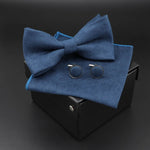 Solid Polyester Polka Dots Bow tie