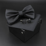 Solid Polyester Polka Dots Bow tie