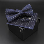 Solid Polyester Polka Dots Bow tie