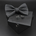 Solid Polyester Polka Dots Bow tie