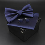 Solid Polyester Polka Dots Bow tie