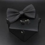 Solid Polyester Polka Dots Bow tie