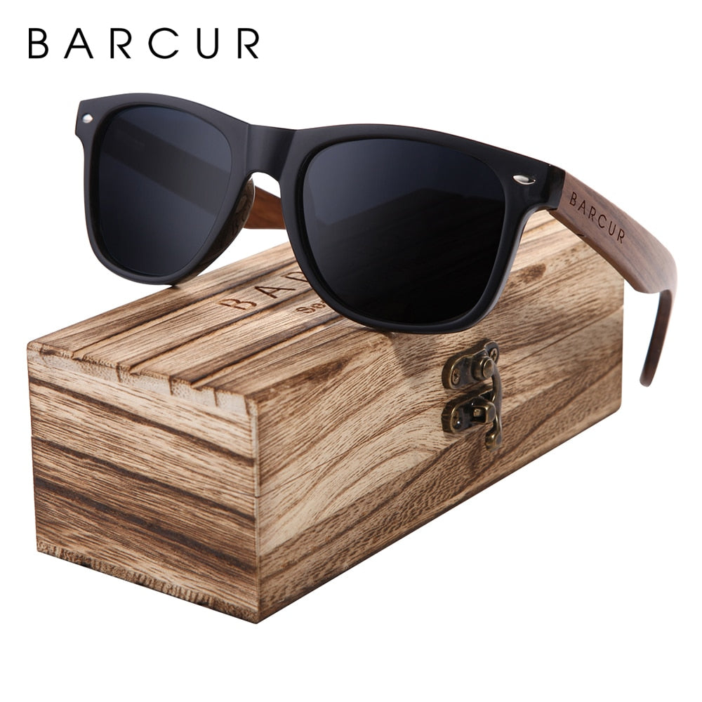 Wood Polarized Men's Sunglasses