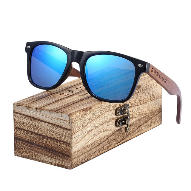 Wood Polarized Men's Sunglasses