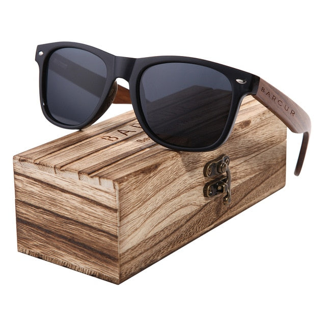 Wood Polarized Men's Sunglasses