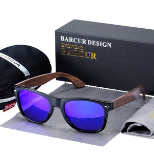 Wood Polarized Men's Sunglasses