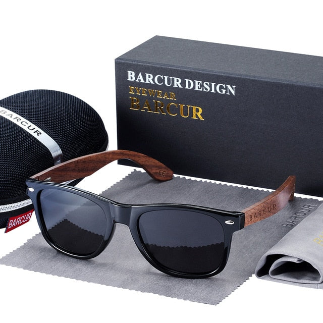 Wood Polarized Men's Sunglasses