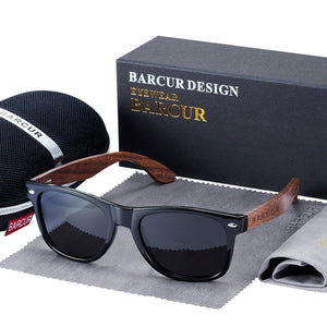 Wood Polarized Men's Sunglasses